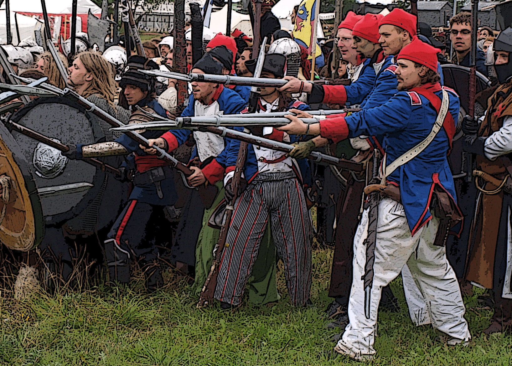 Legion auf dem Drachenfest